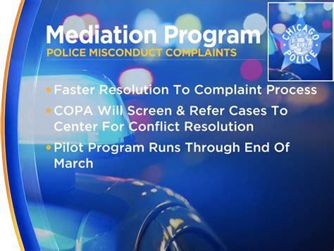 Chicago Launches New Mediation Program For Police Misconduct Complaints