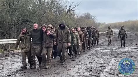 Video Ukraine Krieg Gefangenen Austausch Zum Orthodoxen Osterfest