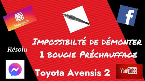 Impossible démonter bougies préchauffage bloquée mais pas cassée YouTube