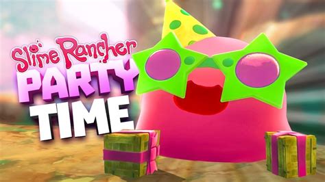 Party Gordo Is Ready To Party Slime Rancher Party Gordo Update Youtube