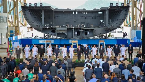 Brazil Lays Keel For First Tamandare Class Frigate