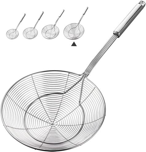 Amazon Best Utensils Asian Kitchen Stainless Steel Spider Strainer