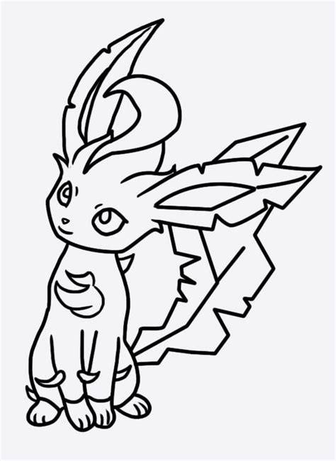 Desenhos De Leafeon Para Colorir Pintar E Imprimir Colorironline