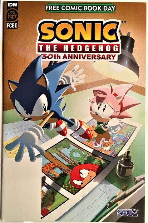 SNEAK PEEK IDW S Sonic The Hedgehog 30th Anniversary 59 OFF