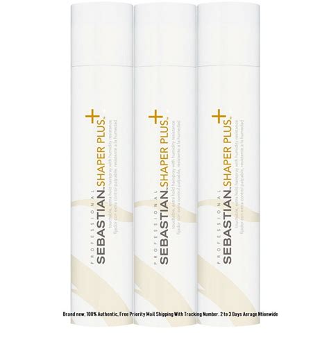 Sebastian Professional Shaper Plus Extra Hold Hairspray 10 6 Oz Hair Spray Control Pack Of 3