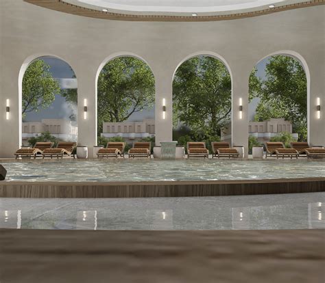 Siwa Spa Pool Design Behance