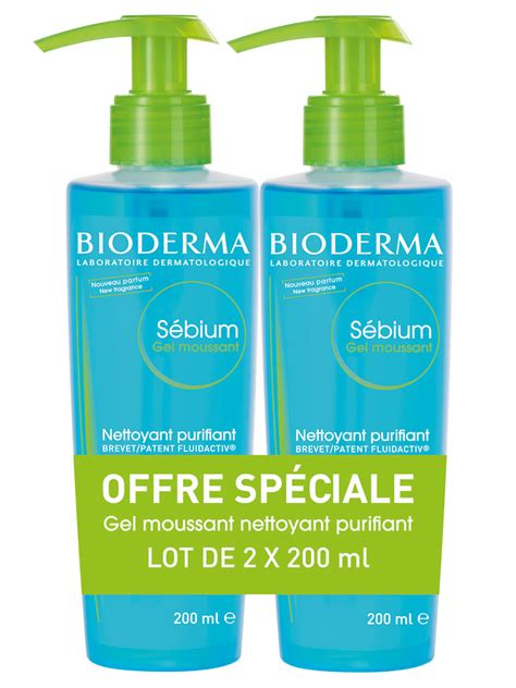 Bioderma S Bium Gel Moussant Lot De X Ml