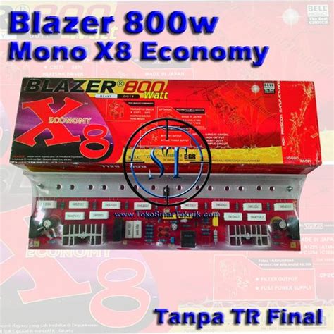 Jual Kit Modul Blazer X Bell Power Amplifier Blazer W Mono X