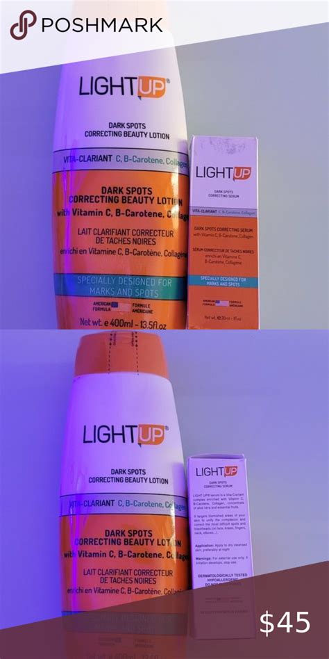 Light Up Dark Spot Correcting Beauty Body Lotionserum Body Lotion Beauty Body Lotion