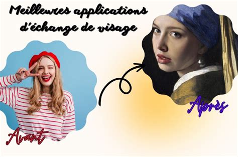 Top 5 des applis échange de visage pour iOS et Android en 2023 2024