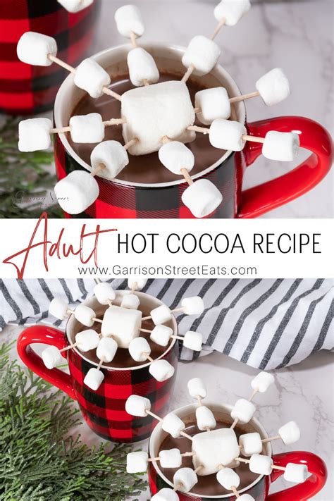 Easy Adult Hot Chocolate Recipe Garrison Street Eats
