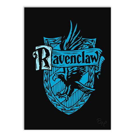 Placa Decorativa A Harry Potter Corvinal Ravenclaw Elo