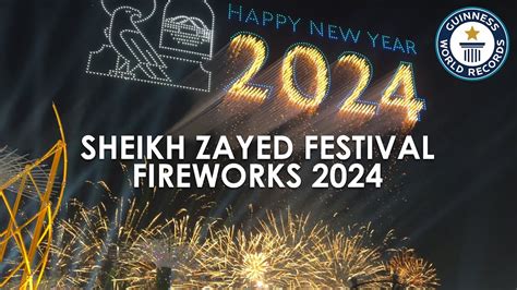 Happy New Year 2024 At Sheikh Zayed Festival YouTube