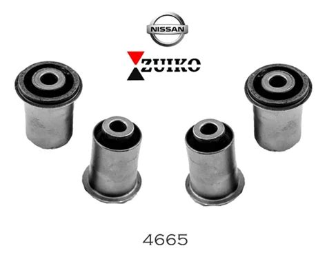 Kit 4 Bujes Horquilla Nissan Np300 Frontier 4x2 4x4 Inf Meses sin interés