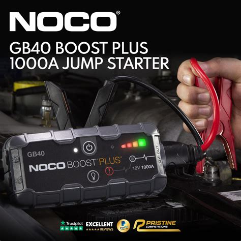 Noco Gb Boost Plus A Jump Starter Pristine Competitions