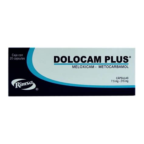 Dolocam Plus C Psulas Pzas Walmart