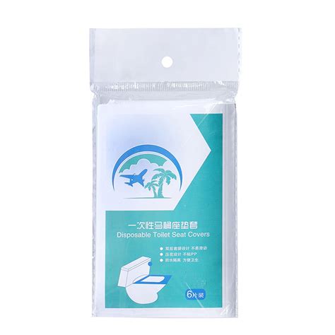 Zaroyeax Disposable Toilet Seat Covers Waterproof Portable Cover Pads