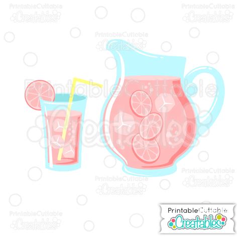 Lemonade Svg Cutting File And Clipart