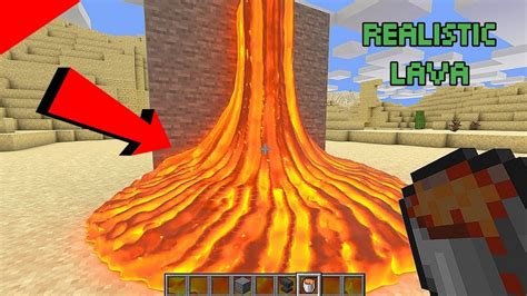 B4 Build Too Realistic Lava In Minecraft Realistic Minecraft Satisfying Minecraft Video Youtube