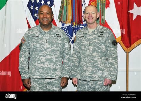 From Left Maj Gen Darryl A Williams Us Army Africa Commanding