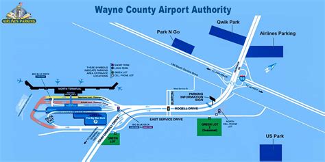 Detroit Airport Parking Rates Guide Compare And Save Big