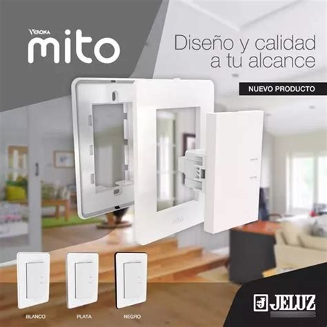 Llave De Luz Armada Jeluz Mito Punto Y Toma Pack X En Venta