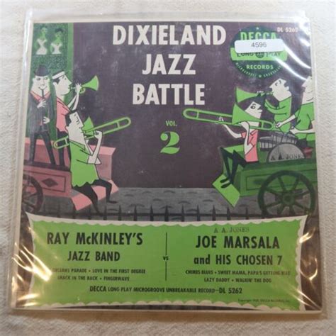 Ray Mckinley Vs Joe Marsala Dixieland Jazz Battle Vol 2 Record Album