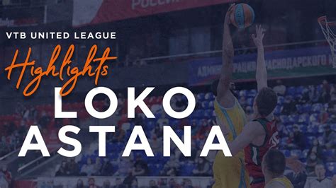 Lokomotiv Kuban Vs Astana Highlights April Season Youtube