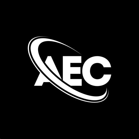 AEC logo. AEC letter. AEC letter logo design. Initials AEC logo linked with circle and uppercase ...