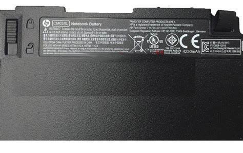 Hp Elitebook Cm Xl Co Original Genuine Battery