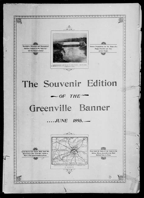 The Greenville Banner. (Greenville, Tex.), Ed. 1, Saturday, June 1