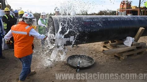 Independencia energética finalizan llenado del Gasoducto Néstor