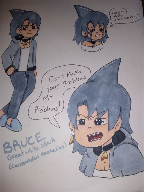 Bruce the Great White Shark OC