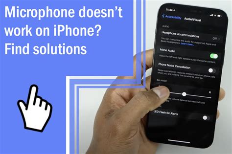 Microphone Doesn T Work On Iphone Find Solutions Here