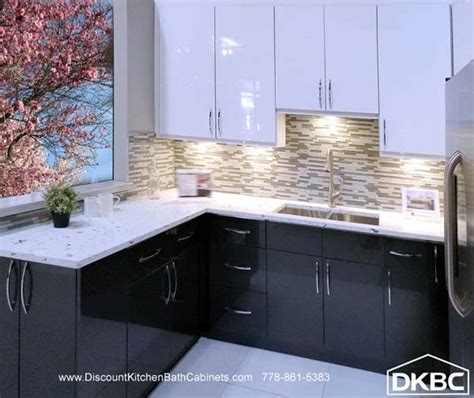 High Gloss Acrylic White Flat Kitchen Cabinets M Discount Kitchen