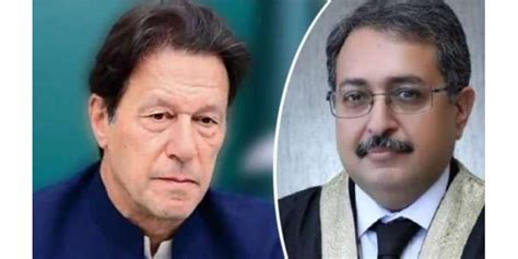 پی ٹی آئی کا جسٹس عامر فاروق سے خود کو عمران خان کے مقدمے کی سماعت سے علیحدہ کرنے کا مطالبہ چیف