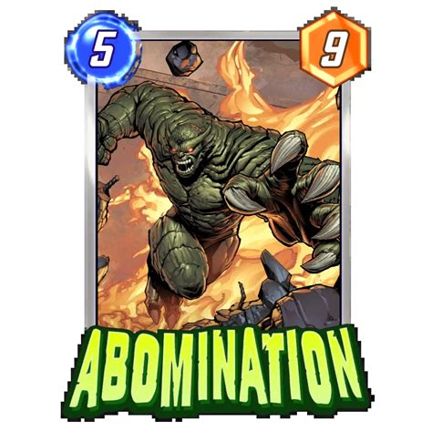 Abomination - Marvel Snap Cards