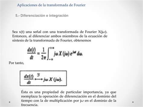 Glosario Aplicaciones De La Transformada De Fourier Ppt Descarga