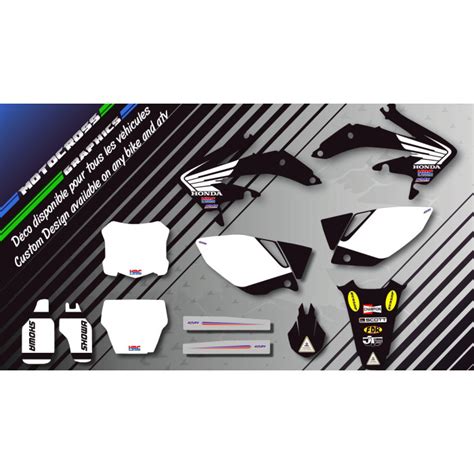 Bailey Replica Black Edition CA11AB Graphic Kit HONDA CRF 150F 250F