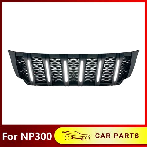 X Pick Up Auto Parts Accessories Abs With Led Front Bumper Grill For