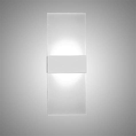 Leadrop Modern Led Wall Lighting Up Down Cube Indoor Outdoor Bedroom Sconce Lamp Fixture