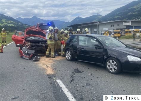 Verletzte Bei Schweren Verkehrsunfall Auf B In F Gen