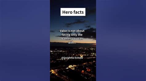 Hero Facts Shorts Quotes Deep Facts Youtube