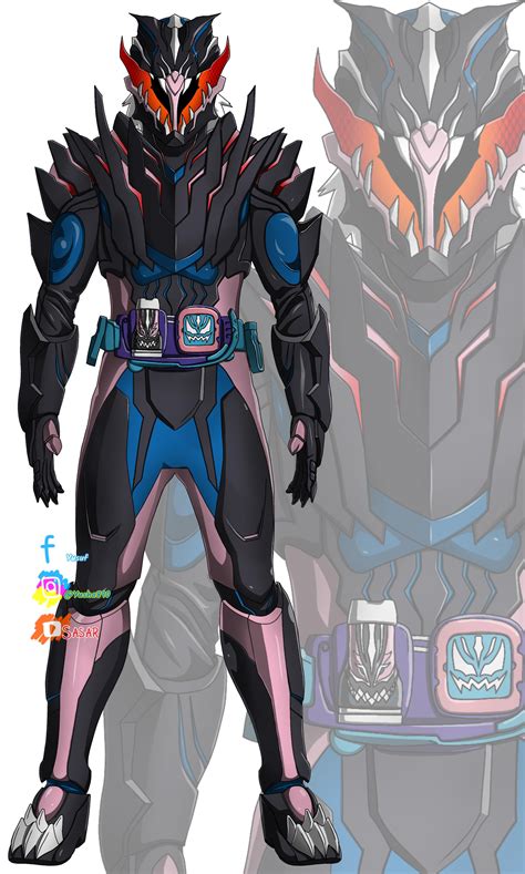 Kamen Rider Revice Contract Phase 2 Raven Tyran By Yusaika On Deviantart