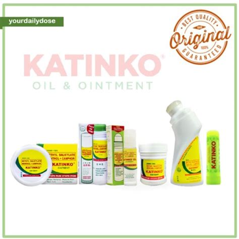 Katinko 10g 30g Roll On Stick Liniment 35ml Liniment 50ml