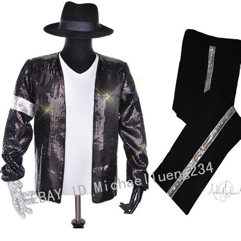 MJ Michael Jackson Billie Jean Suit Outfit Black Armband 48 OFF