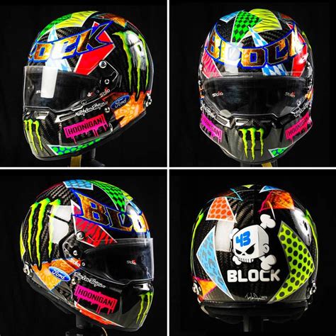 Racing Helmets Garage Stilo St F Carbon K Block By Troy Lee Designs