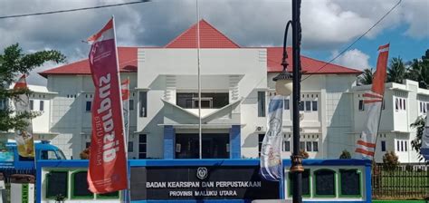 Wajah Baru Gedung Disarpus Malut Publikamalut