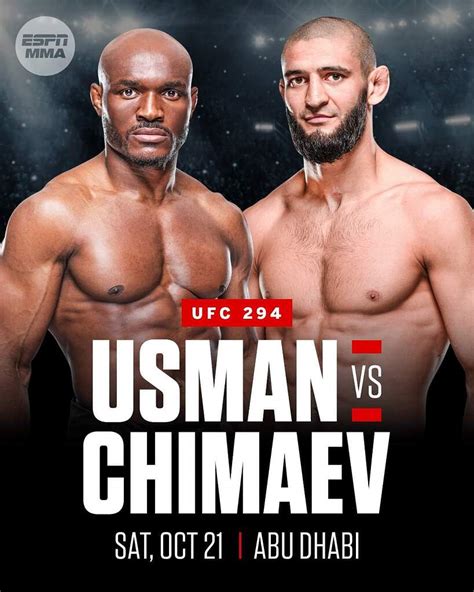 Usman vs Chimaev Confirmed - Underground - MMA Underground Forums