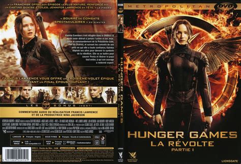 Jaquette Dvd De Hunger Games La R Volte Partie Slim Cin Ma Passion